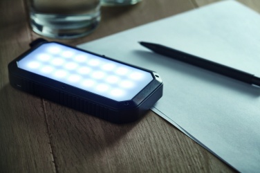 Logo trade promotional giveaways image of: solar charger 8000 mAh